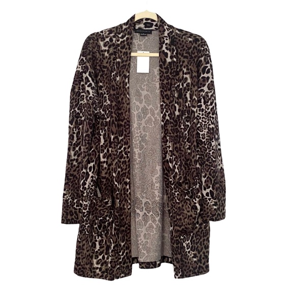 NEW Sanctuary Camp Patch Pocket Leopard Cardigan - Picture 4 of 8